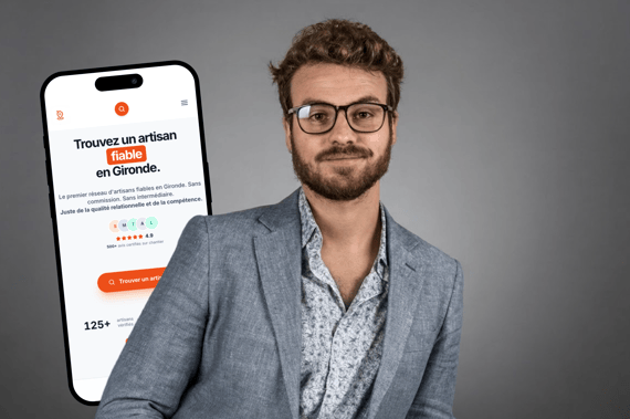 Trouver un artisan fiable : Batilib par Pierre-Louis, alumni de la Wild Code School
