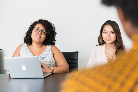 women working in tech