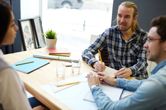 entretien lors d'un process de recrutement dans la tech
