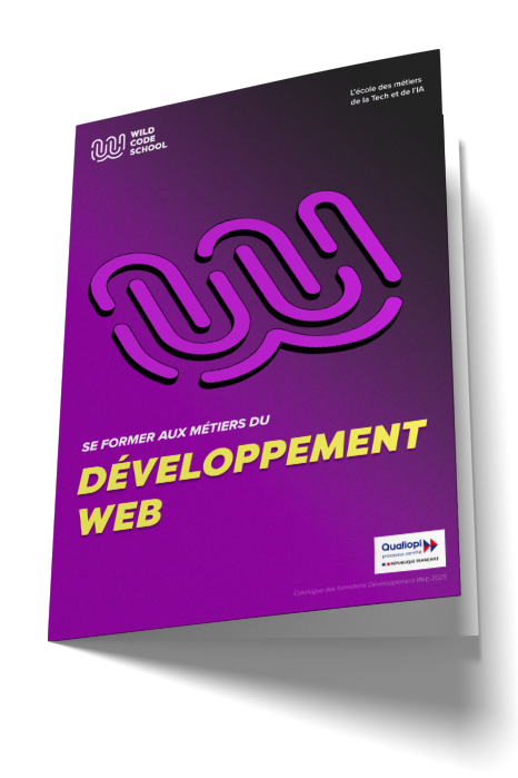 Cover Catalogue de Formation Developpement Web