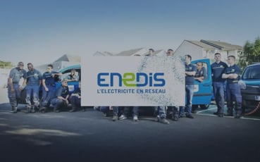 Des élèves de la Wild Code School en stage à Enedis