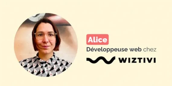 Du monde de la culture à celui du développement web : le témoignage d'Alice